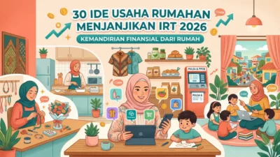 Ibu Rumah Tangga Berdaya dari Rumah: Ini 30 Ide Usaha Rumahan Menjanjikan di Tahun 2026