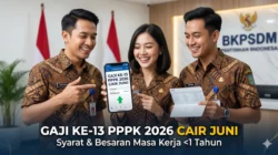 Kabar Gembira! Gaji Ke-13 Pppk 2026 Cair Juni, Masa Kerja Di Bawah 1 Tahun Tetap Dapat - Portalmadura.com Kabar Gembira! Gaji ke-13 PPPK 2026 Cair Juni, Masa Kerja di Bawah 1 Tahun Tetap Dapat