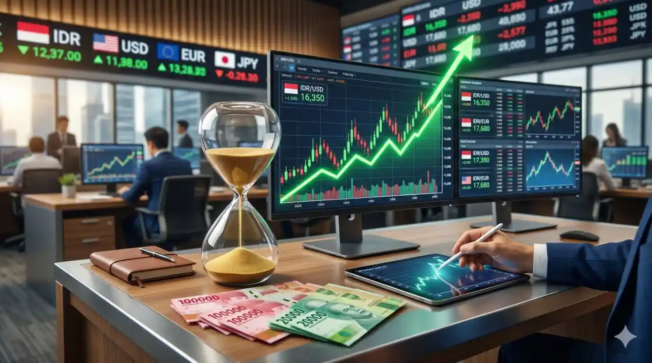 Kurs Rupiah Hari Ini 23 April 2026: Masih Tertekan di Level Rp 17.100, Cek Prediksi Analis