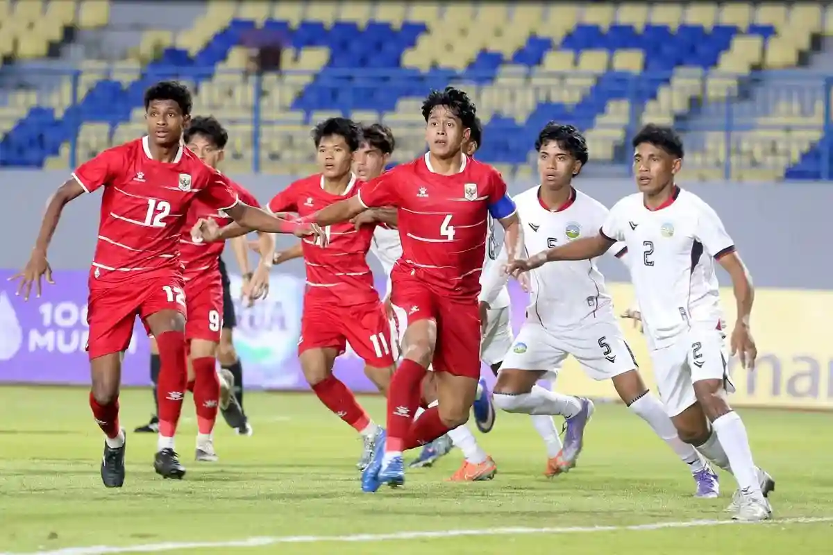 Libas Timor Leste 4-0, Timnas U-17 Indonesia Siap Duel Lawan Malaysia di Piala AFF