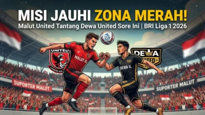 Malut United Tantang Dewa United Sore Ini: Misi Jauhi Zona Merah Liga 1!