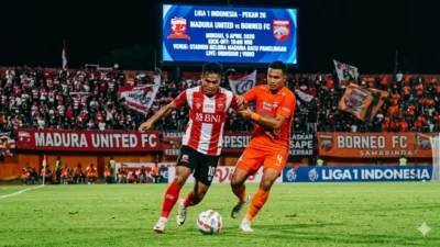 Prediksi Liga 1: Madura United vs Borneo FC, Misi Sulit Laskar Sape Kerrab Jegal Sang Pemuncak Klasemen