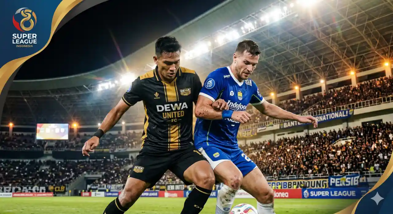 Prediksi & Link Live Streaming Dewa United vs Persib: Misi Maung Bandung Amankan Puncak!
