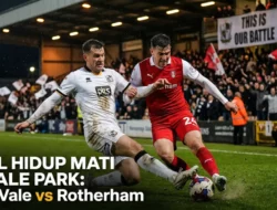 Prediksi Skor Port Vale vs Rotherham: Duel Krusial Dua Tim Terbawah Liga One