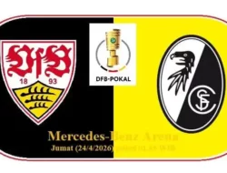 Live Streaming & Prediksi Stuttgart vs Freiburg Semifinal DFB Pokal 2026: Duel Sengit Berebut Tiket Final Berlin!