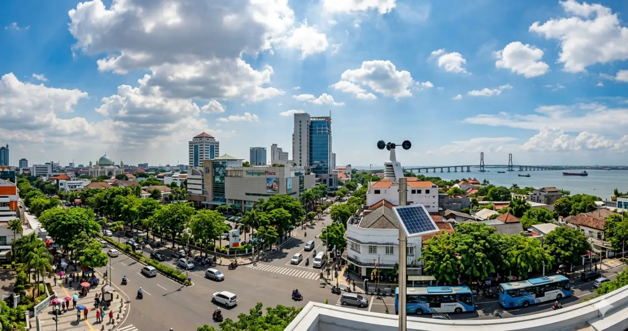 Ramalan Cuaca Surabaya Hari Ini: Suhu Tembus 34 Derajat