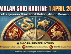 Ramalan Shio 1 April 2026: Shio Ular dan Kelinci Bakal Banjir Rezeki di Hari Pemenuhan!