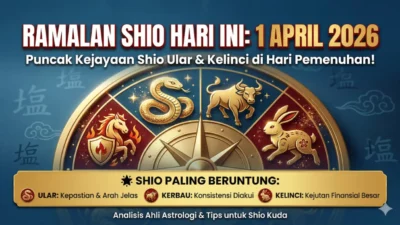 Ramalan Shio 1 April 2026: Shio Ular dan Kelinci Bakal Banjir Rezeki di Hari Pemenuhan!