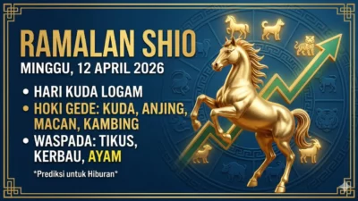 Ramalan Shio Hari Ini 12 April 2026: Shio Kuda Paling Hoki, 3 Shio Waspada Impulsif!