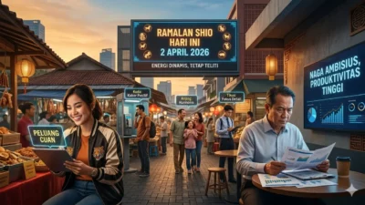Ramalan Shio Hari Ini 2 April 2026: Naga Ambisius, Macan Temukan Peluang Cuan!