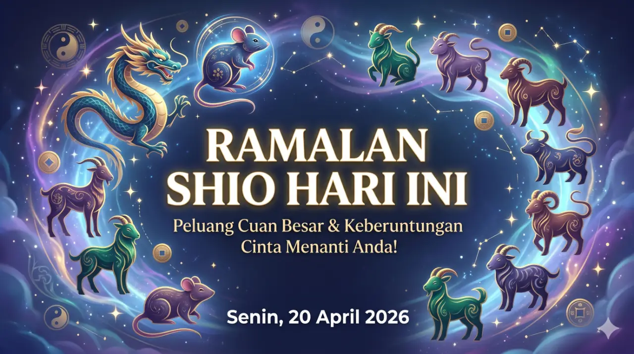 Ramalan Shio Hari Ini 20 April 2026: Peluang Cuan Besar Dan Keberuntungan Cinta Menanti Anda - Portalmadura.com Ramalan Shio Hari Ini 20 April 2026: Peluang Cuan Besar dan Keberuntungan Cinta Menanti Anda