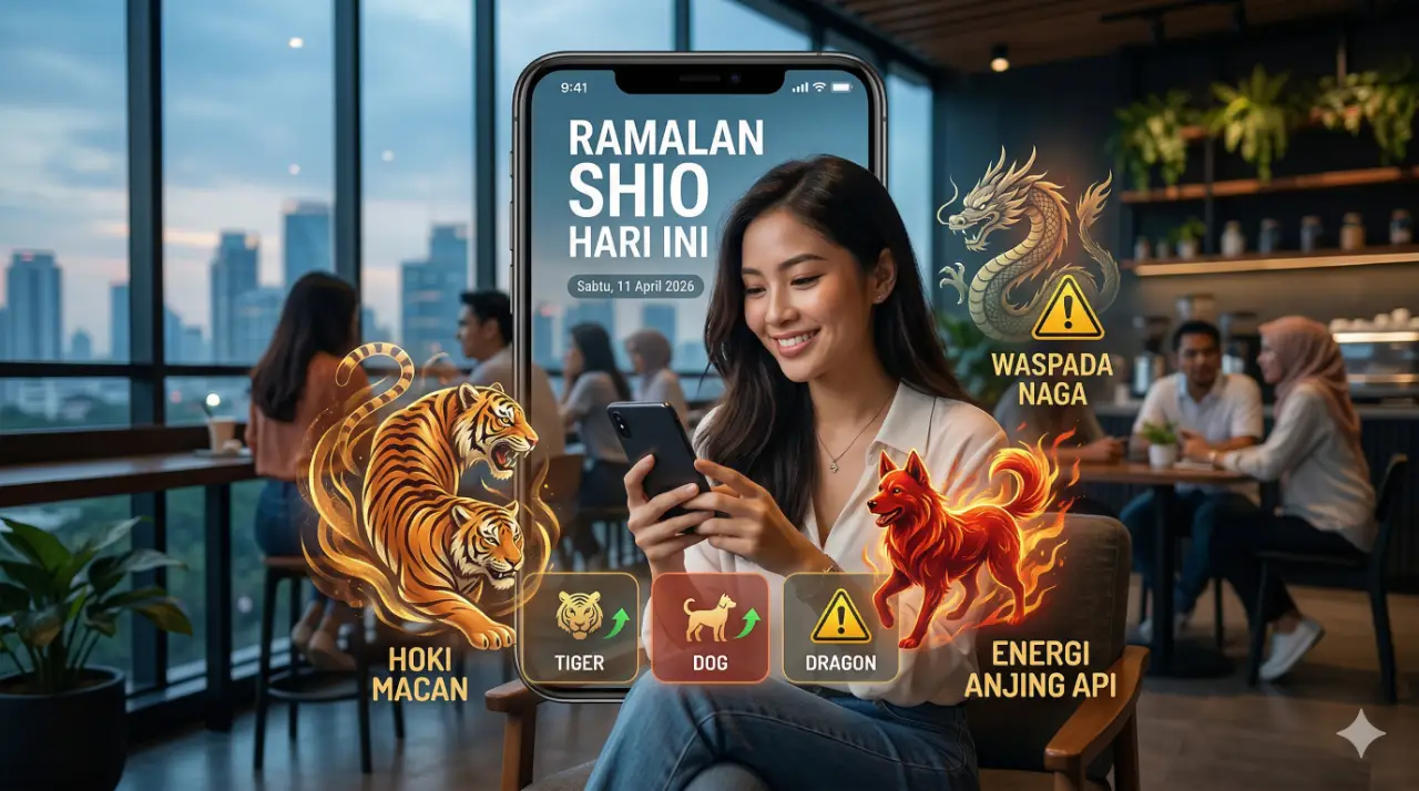 Ramalan Shio Sabtu 11 April 2026: Energi Anjing Api Membawa Hoki bagi Macan, Naga Harap Waspada!