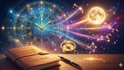 Ramalan Zodiak 1 April 2026: Bulan Purnama Libra Bawa Hoki Melimpah bagi 4 Rasi Ini!