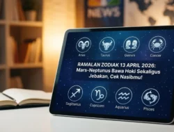 Ramalan Zodiak 13 April 2026: Mars-Neptunus Bawa Hoki Sekaligus Jebakan, Cek Nasibmu!