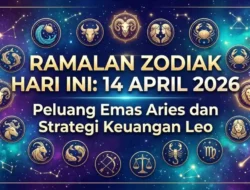 Ramalan Zodiak 14 April 2026: Peluang Emas Aries dan Strategi Keuangan Leo Hari Ini