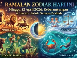 Ramalan Zodiak Hari Ini 12 April 2026: Keuangan Aries & Leo Melejit, Sagitarius Harus Sabar!