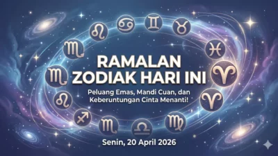 Ramalan Zodiak Hari Ini 20 April 2026: Scorpio Mandi Cuan, Taurus Makin Romantis!