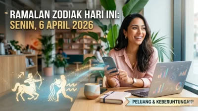 Ramalan Zodiak Hari Ini 6 April 2026: Peluang Cuan Sagitarius dan Keberuntungan Aquarius!