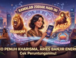 Ramalan Zodiak Sabtu 11 April 2026: Leo Penuh Kharisma, Naga Naga Waspada Pengeluaran Impulsif!