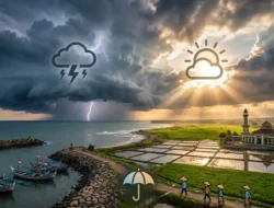 Sampang Siaga! Potensi Hujan Lebat dan Badai Petir Mengintai Hari Ini 24 April 2026