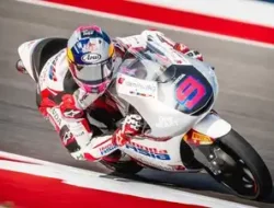 Sensasional! Veda Ega Pratama Tembus Posisi 6 Besar Moto3 Spanyol 2026 Usai Start dari Urutan 17