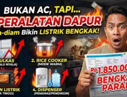 Tagihan Listrik Bengkak? Waspada, 4 Alat Dapur Ini Ternyata Lebih Boros dari AC!