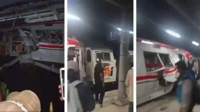 Tragedi di Bekasi Timur! KA Argo Bromo Seruduk Commuter Line, 4 Penumpang Tewas