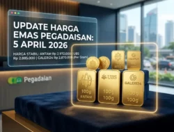 Update Harga Emas Pegadaian 5 April 2026: Antam dan UBS Stabil, Simak Rincian Lengkapnya