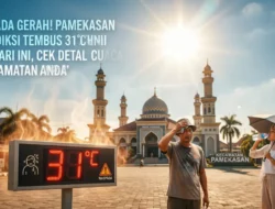 Waspada Gerah! Pamekasan Diprediksi Tembus 31°C Hari Ini, Cek Detail Cuaca di Kecamatan Anda