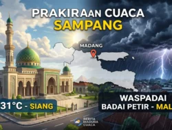 Waspada! Sampang Berpotensi Dilanda Badai Petir Malam Ini, Simak Prediksi BMKG Selengkapnya
