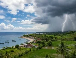 Pamekasan Siaga! Hujan Petir Diprediksi Landa Sebagian Wilayah Hari Ini, Cek Detail Waktunya