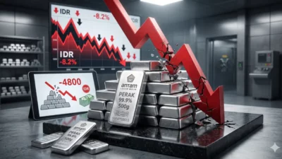 Anjlok Drastis! Harga Perak Antam Hari Ini Ambles Rp 4.800 per Gram, Sinyal Baik untuk Borong