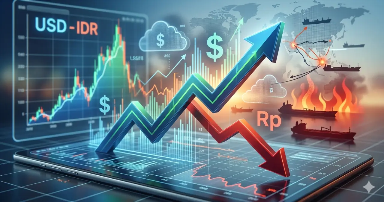 Awas Ambyar! Prediksi Kurs Rupiah Hari Ini Berpotensi Anjlok Dekati Rp17.660 per Dolar A