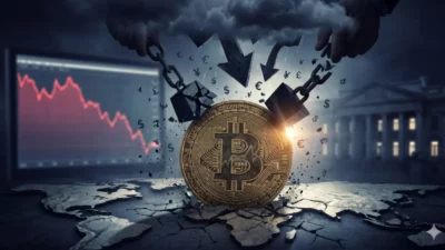 Bitcoin Tiarap ke Rp1,35 Miliar, Gejolak Inflasi AS dan Ketegangan Global Guncang Pasar Kripto
