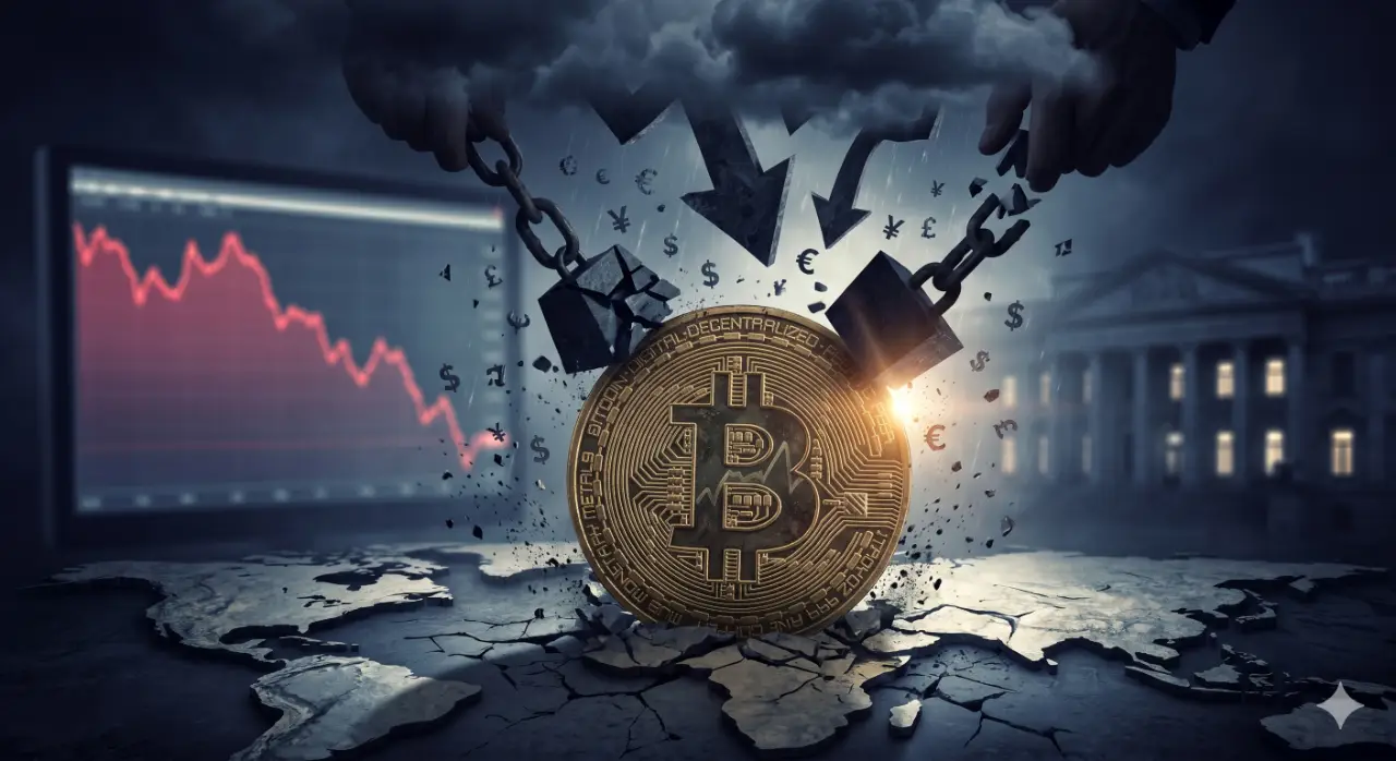 Bitcoin Tiarap ke Rp1,35 Miliar, Gejolak Inflasi AS dan Ketegangan Global Guncang Pasar Kripto