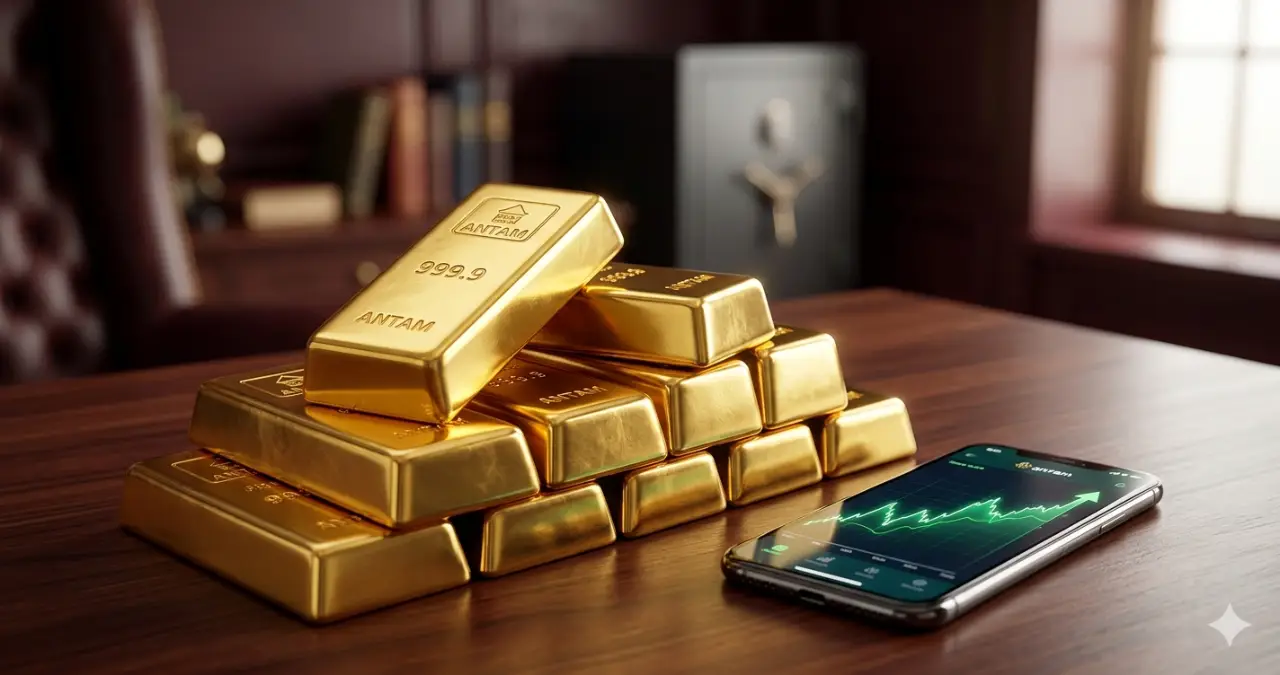 Harga Emas Antam Hari Ini 6 Mei 2026 Melonjak Rp30.000, Cek Rincian Lengkapnya di Sini!