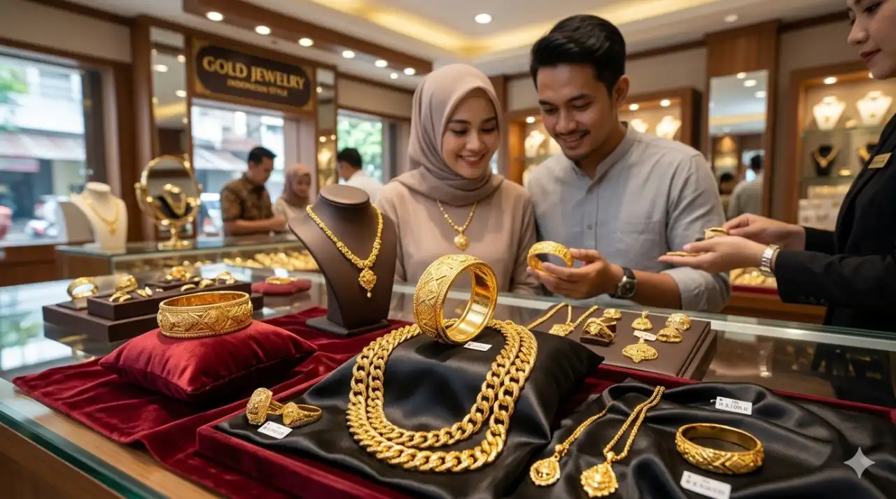 Harga Emas Perhiasan Hari Ini 13 Mei 2026 Melonjak Tajam ke Rp2,52 Juta per Gram!