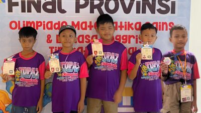 Hebat! 5 Siswa FIES Sumenep Borong Medali Olimpiade Tingkat Jatim di Unesa
