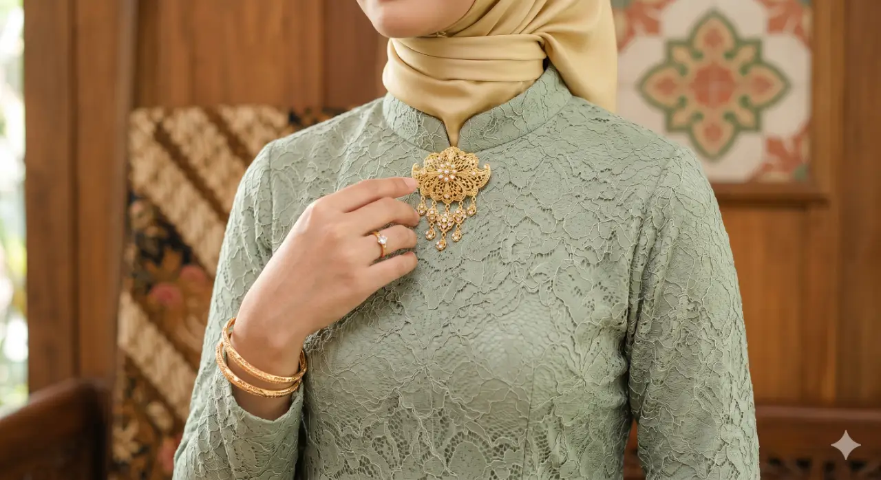 Ingin Tampil Mewah? Ini Rekomendasi Perhiasan Emas yang Cocok untuk Kebaya Hijab Terbaru 2026