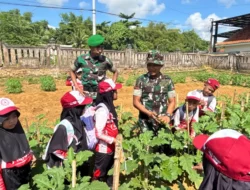 Keren! Siswa FIES Sumenep Belajar Ketahanan Pangan hingga PBB di Yonif TP 931/KJ