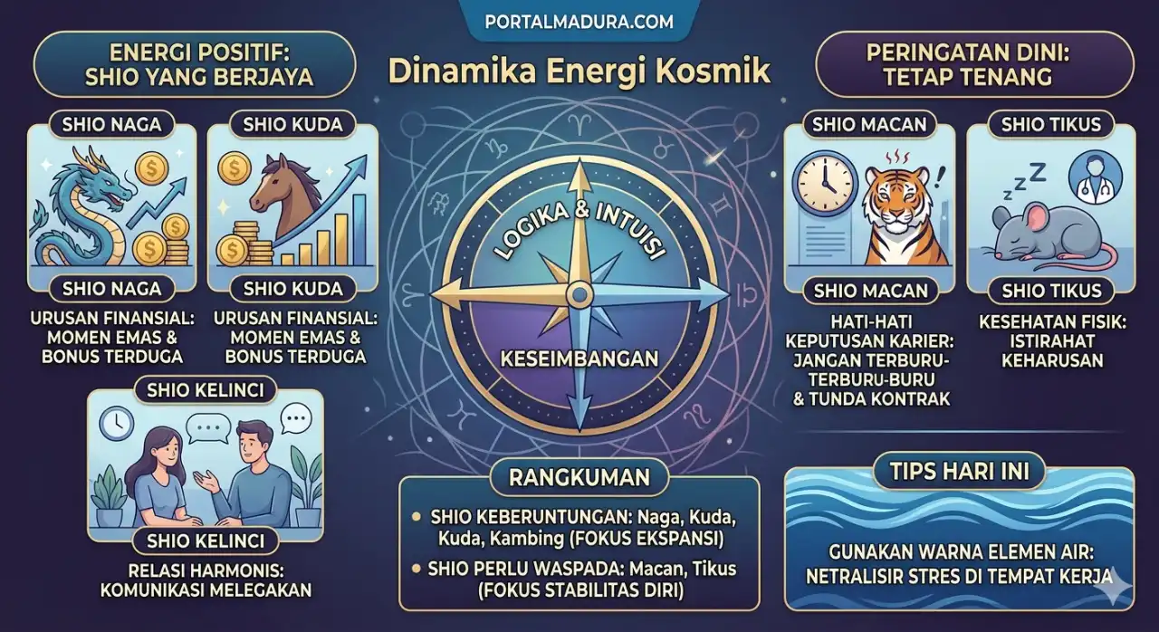 Nasib Shio Hari Ini: Ada yang Mandi Cuan, Shio Macan Harus Ekstra Sabar!