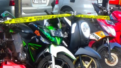 Polisi Ringkus Komplotan Curanmor ‘Sarungan’ yang Viral di Sumenep, 5 Motor Diamankan!