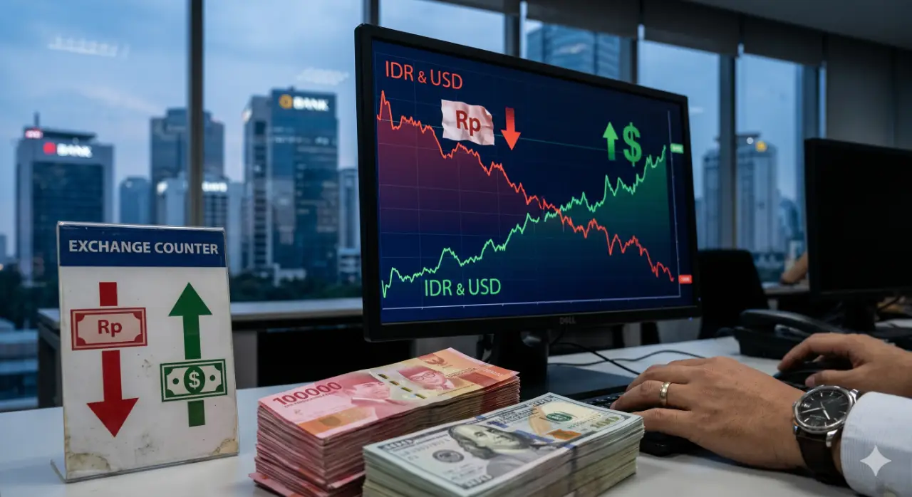 Rupiah Anjlok ke Level Rp 17.604 per Dolar AS, Suku Bunga The Fed dan Harga Minyak Jadi Pemicu