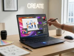7 Komponen Penting Saat Memilih Laptop Desain Grafis Profesional