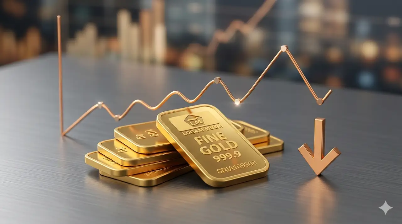 Update Harga Emas Antam Hari Ini 8 Mei 2026: Turun Tipis, Cek Rincian Lengkapnya di Sini!