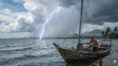 Waspada Hujan Petir! Simak Prakiraan Cuaca Lengkap Jawa Timur dan Madura 17 Mei 2026