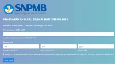 Hasil UTBK SNBT 2026 Diumumkan Hari Ini, Ratusan Ribu Peserta Lolos PTN