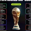 FIFA Resmi Rilis Skuad Lengkap 48 Negara: Piala Dunia 2026 Siap Guncang Dunia!