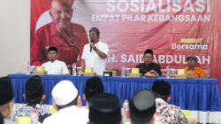Said Abdullah Gelar Sosialisasi Empat Pilar, Guru Ngaji Jadi Sasaran Utama