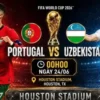 Portugal vs Uzbekistan dalam Laga Krusial Grup K Piala Dunia 2026
